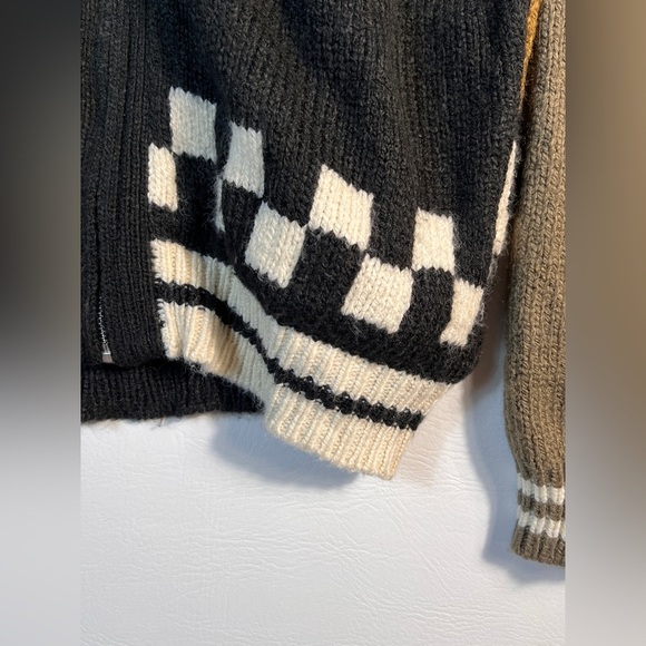 Without Walls Men's Aztec Knitted Cardigan sz Small - Picture 6 of 13
